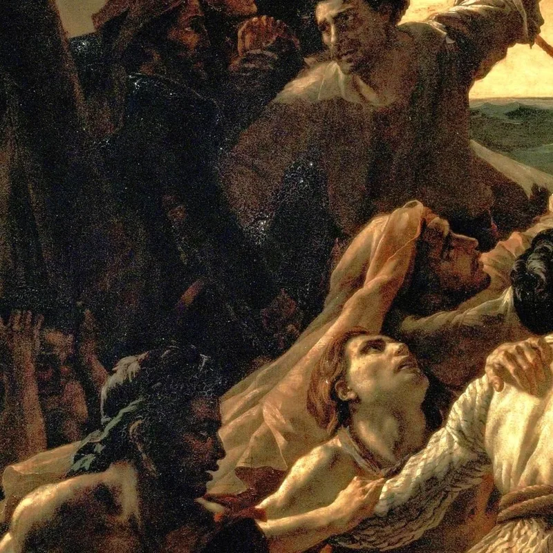 Das Floß Der Medusa Théodore Géricault