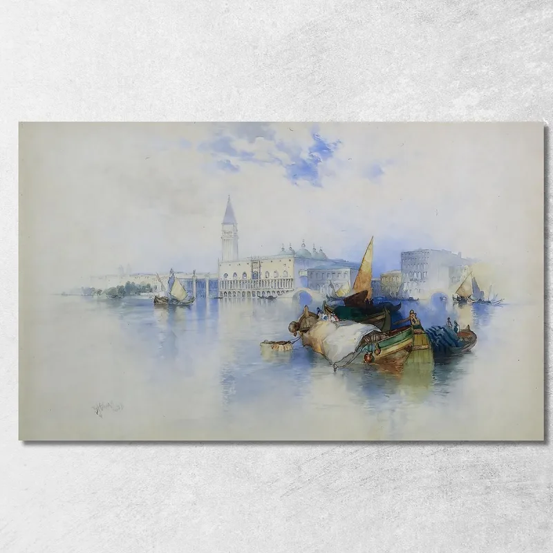 Bacino Di San Marco Thomas Moran quadro stampa su tela