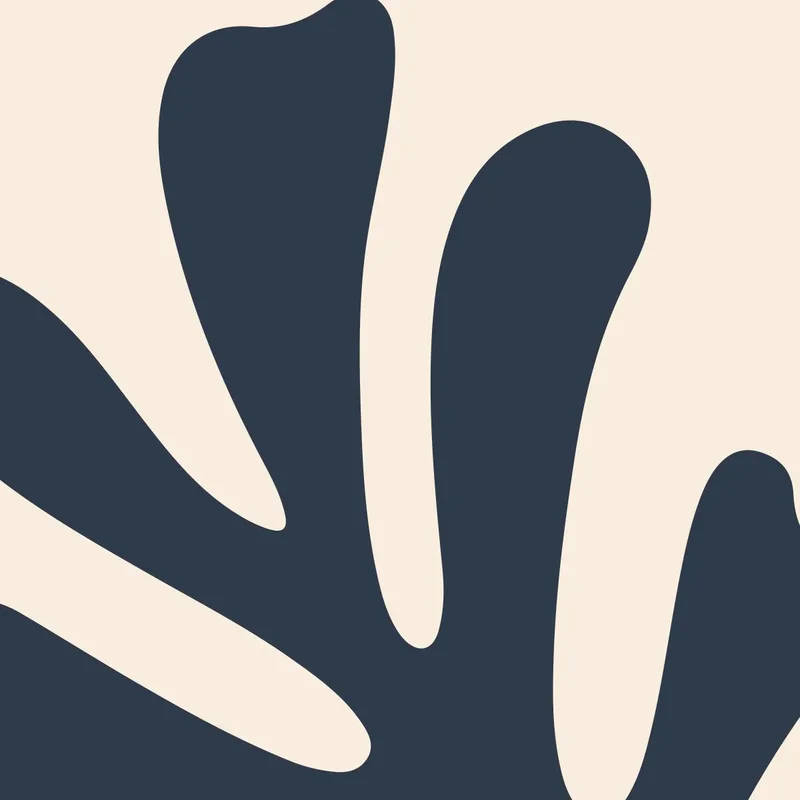 Modern canvas matisse the cut outs