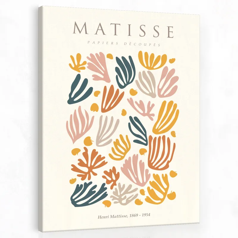Matisse Papiers Découpés canvas wall art