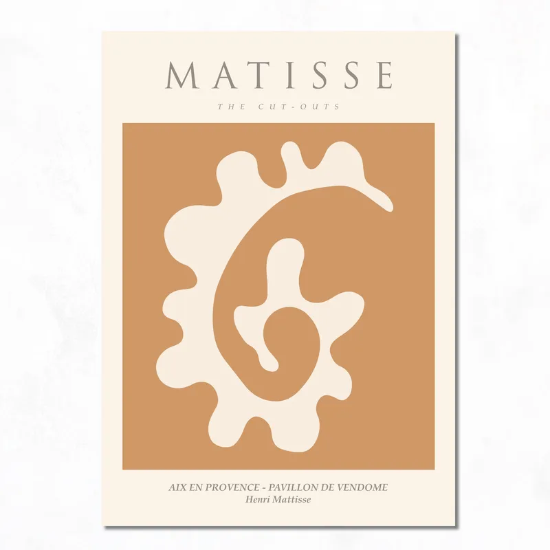 Quadro moderno collages di matisse