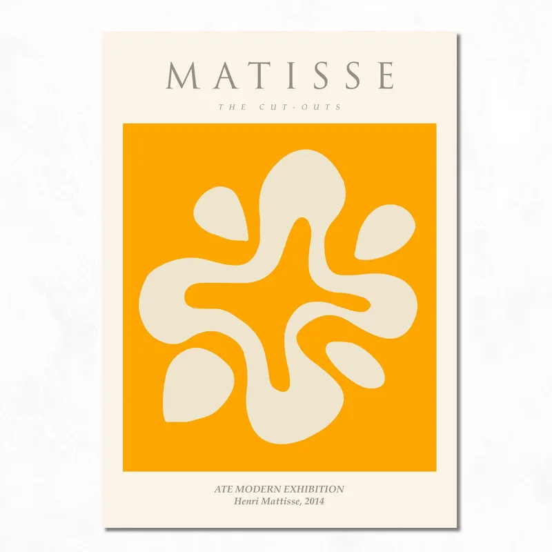 Matisse los recortes cuadro en lienzo