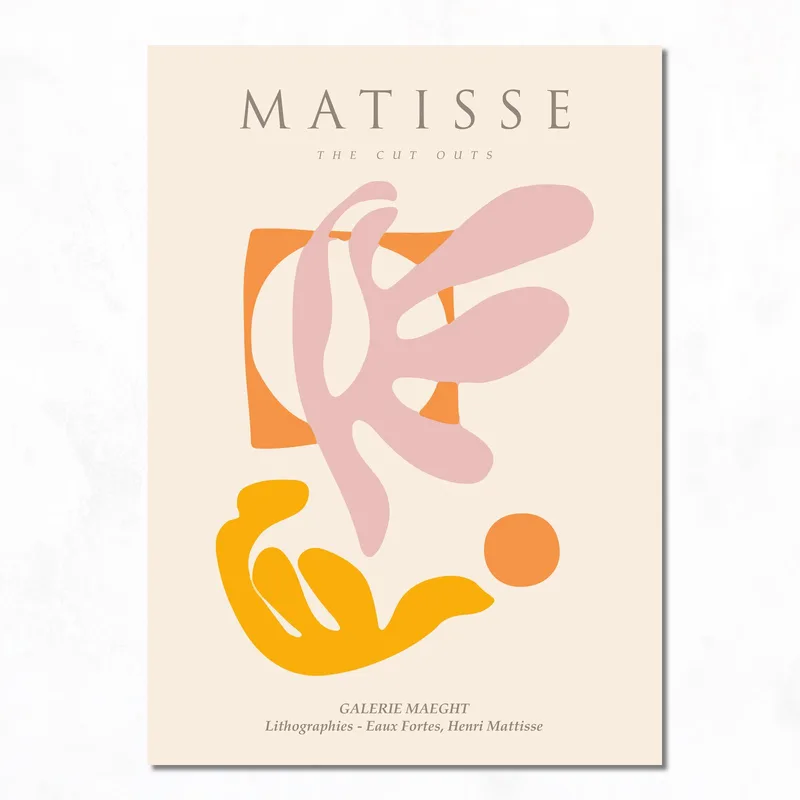 Matisse Cut Outs canvas print