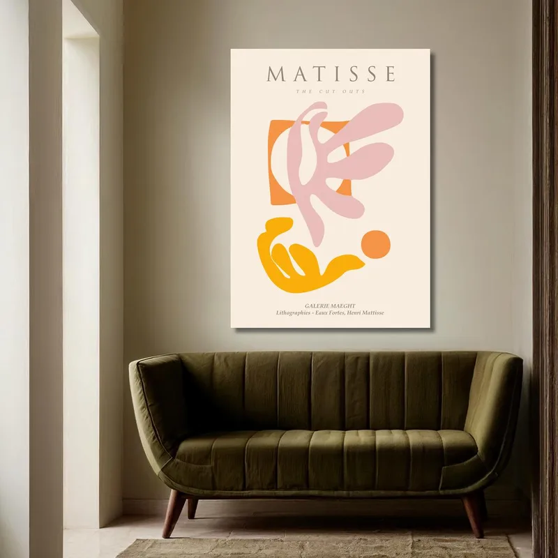 Matisse Cut Outs canvas print