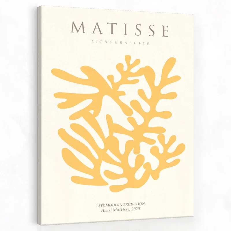 Leinwanddruck matisse lithografien