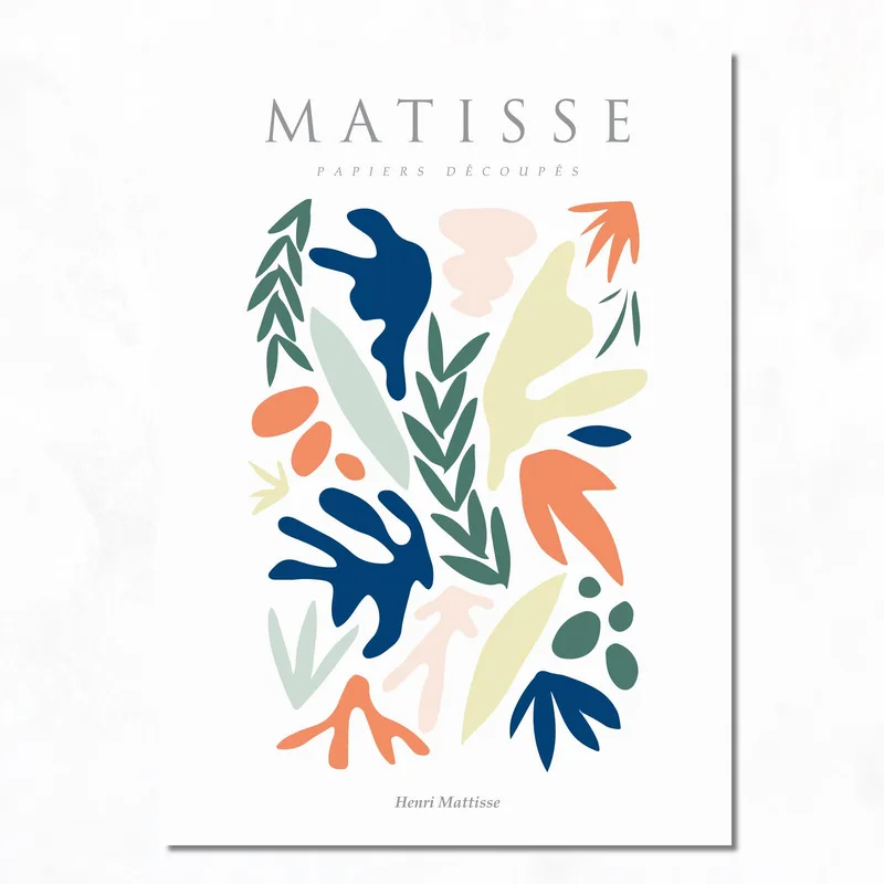 Matisse Cut-Outs canvas art print