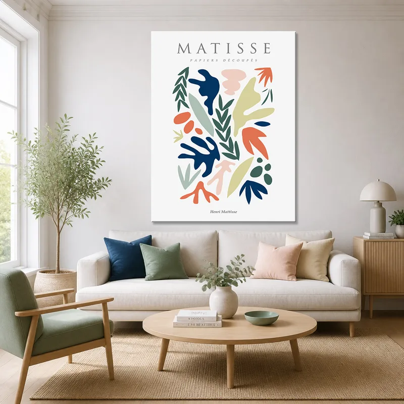 Matisse Cut-Outs canvas art print