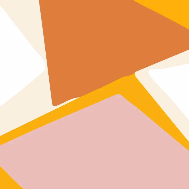Canvas print abstract geometric composition