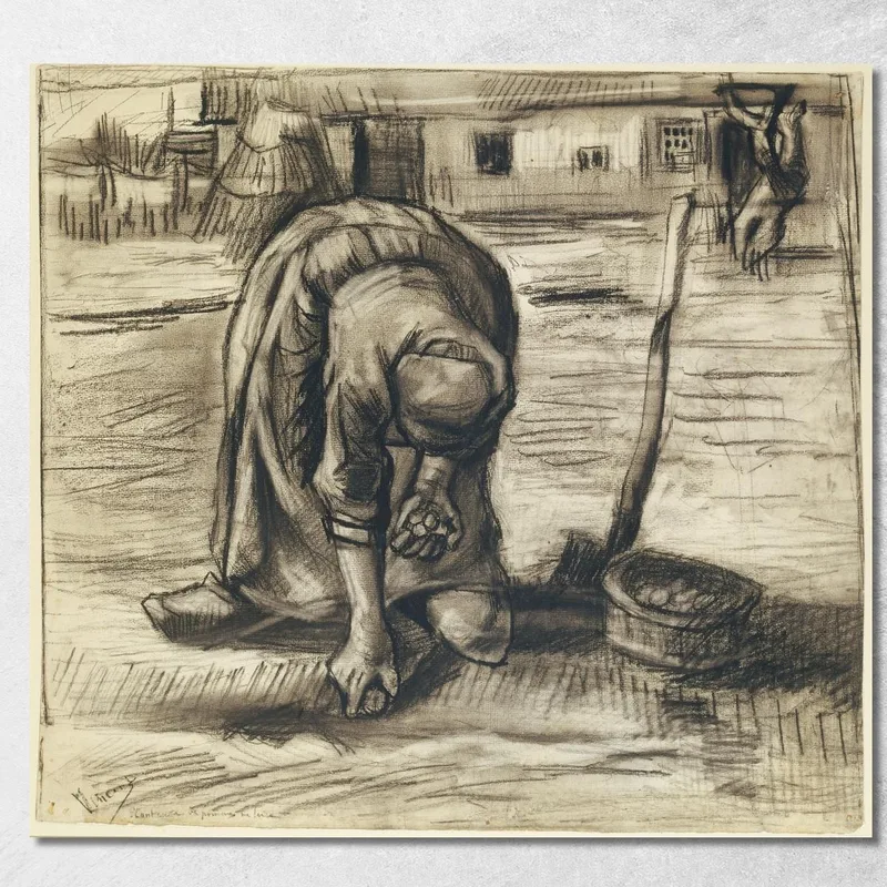 Piantatrice Di Patate Vincent van Gogh