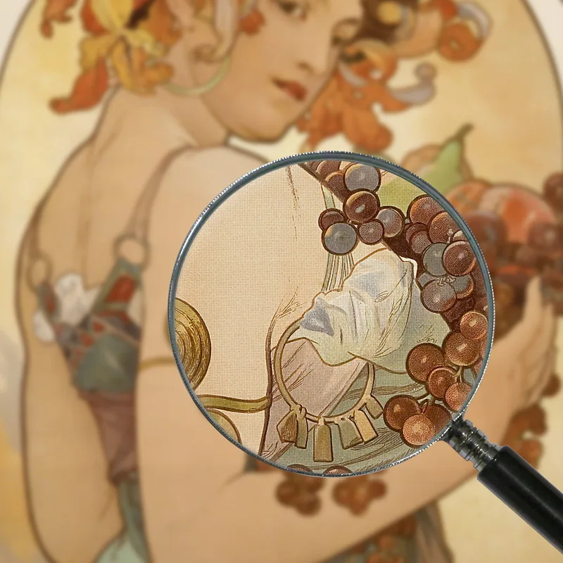 Obst 1897 Alphonse Mucha