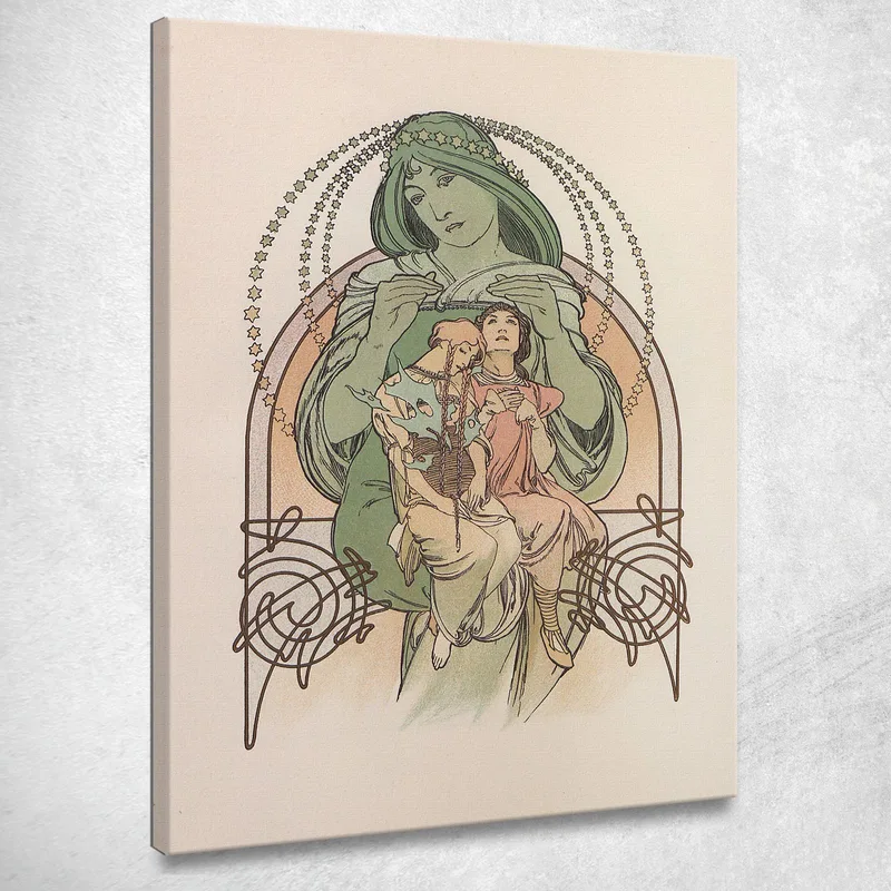 Ilsée Princess Of Tripoli Alphonse Mucha