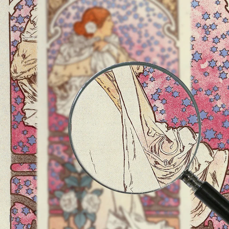La Signora Delle Camelie Alphonse Mucha