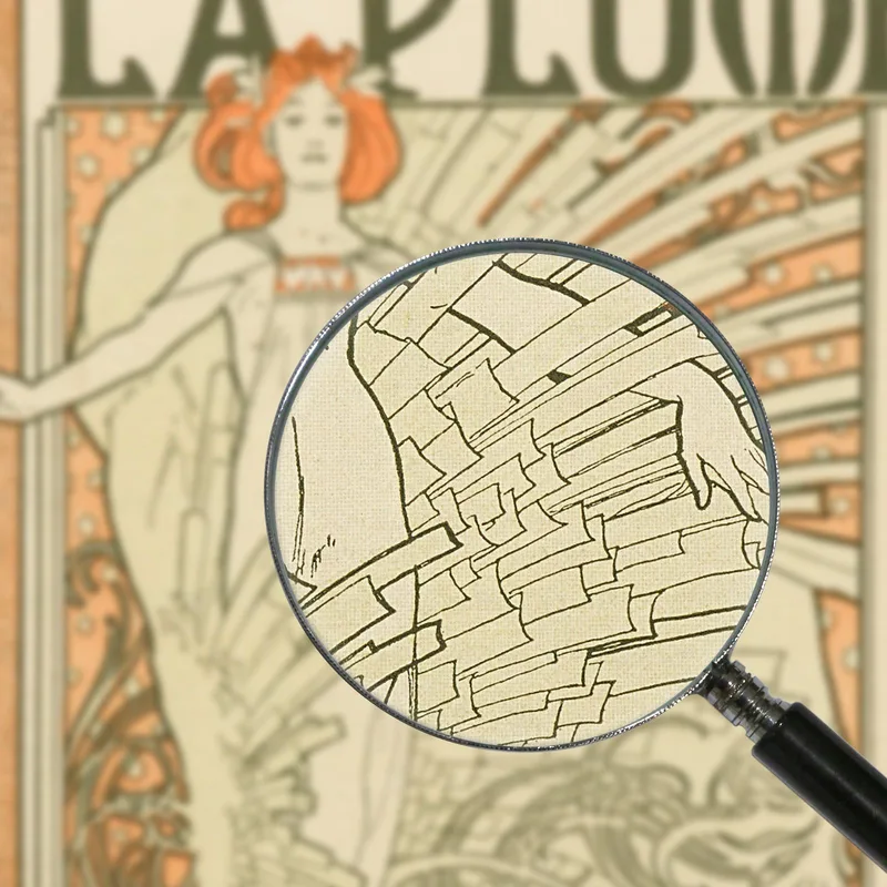 La Piuma 2 Alphonse Mucha