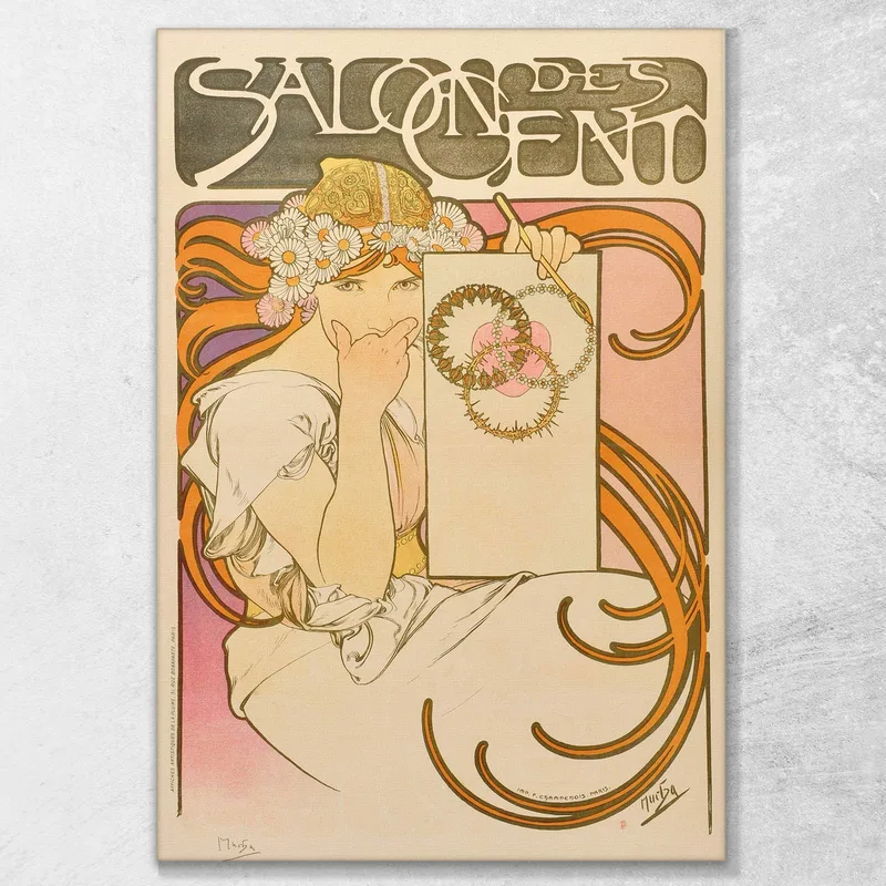 Salón De Cent 2 Alphonse Mucha