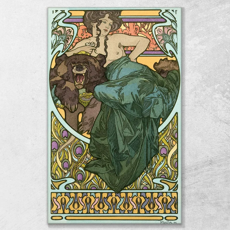 Sin Título 1902 Alphonse Mucha