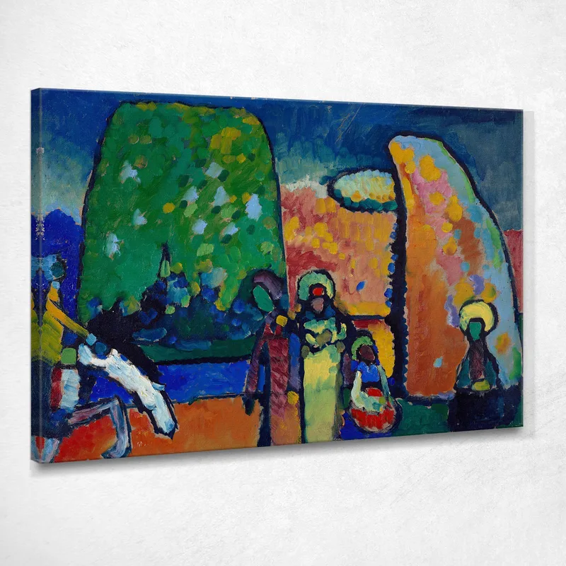 Etude Sur L'Improvisation N°2 Marche Funèbre Wassily Kandinsky