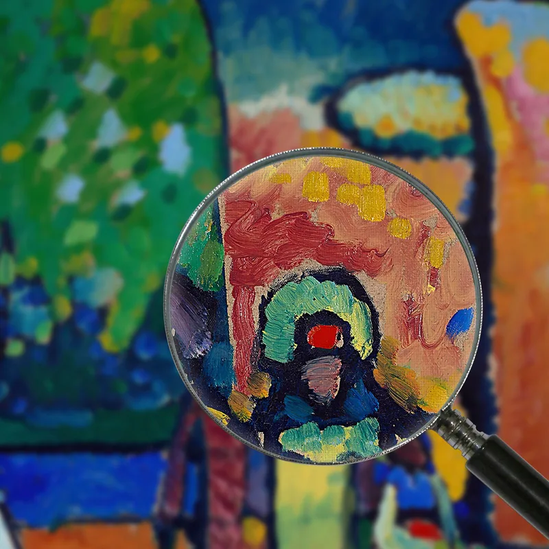 Etude Sur L'Improvisation N°2 Marche Funèbre Wassily Kandinsky