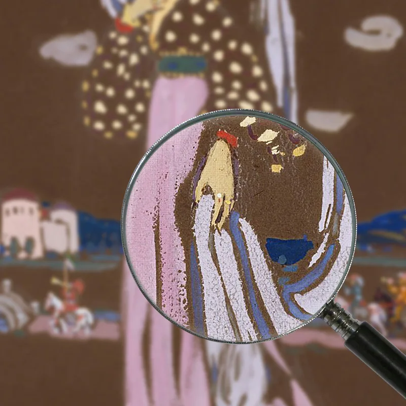 La Dama Que Camina De Noche Wassily Kandinsky