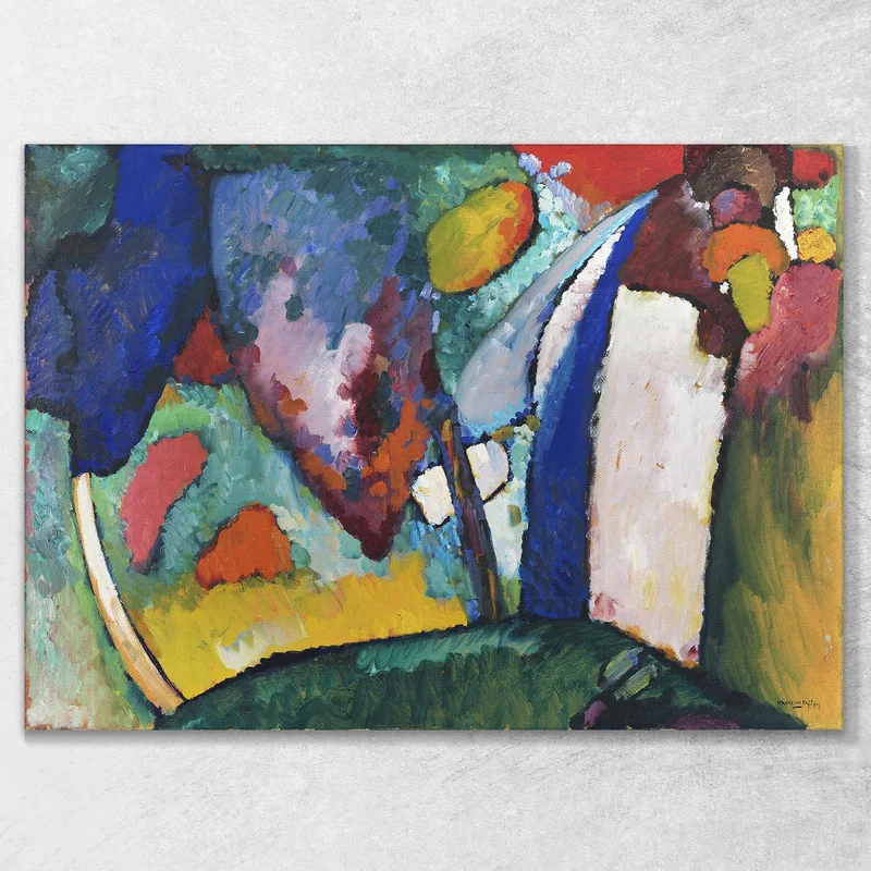 La Cascada Wassily Kandinsky