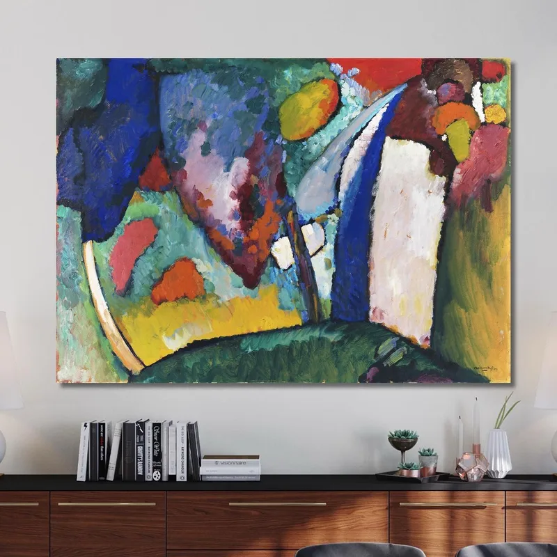 La Cascada Wassily Kandinsky
