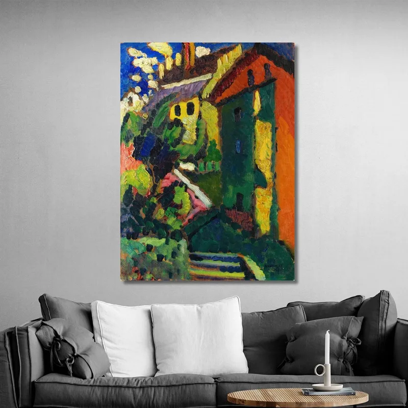 Scale Al Castello Di Murnau Wassily Kandinsky