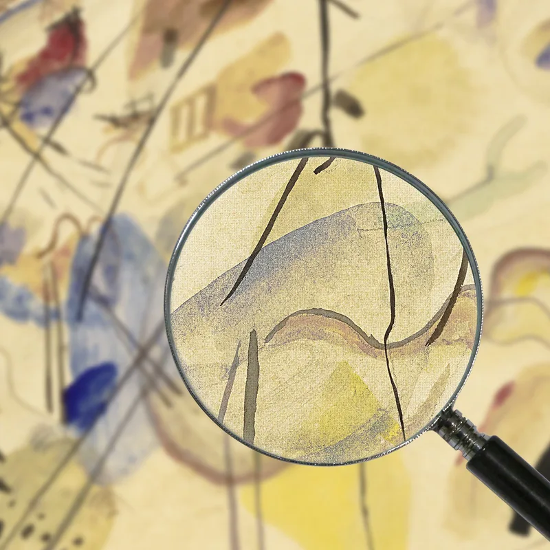 Improvisación Sin Título Wassily Kandinsky