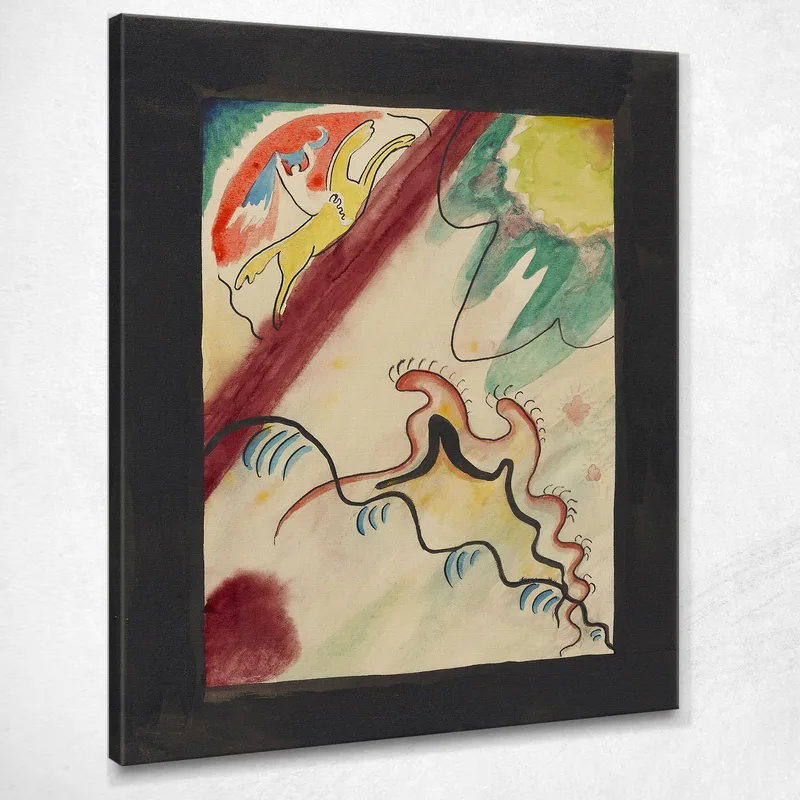 Design For The Cover Of The Almanac The Blue Rider Viiii Wassily Kandinsky