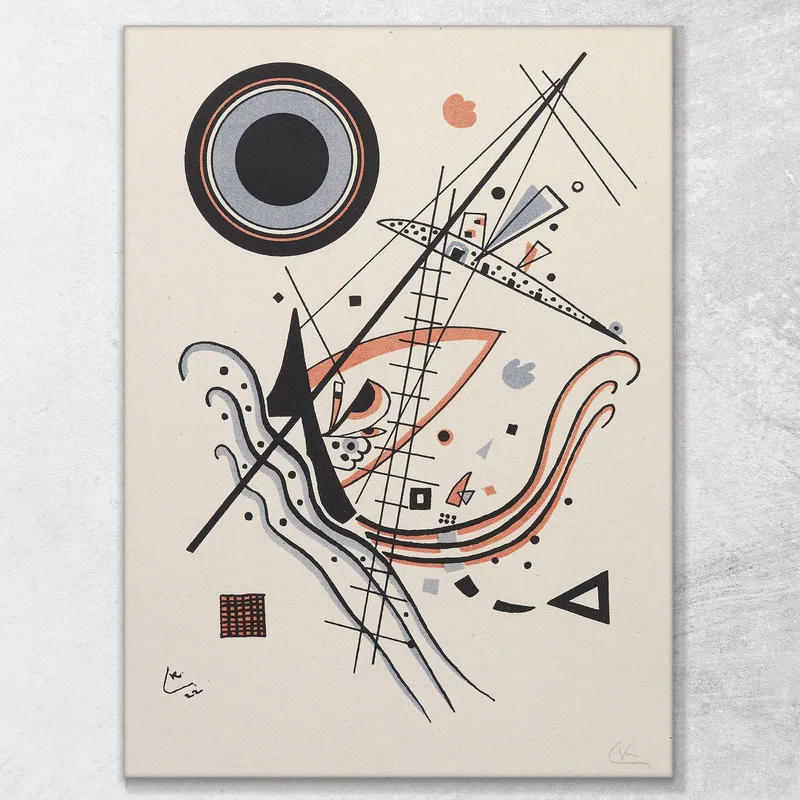 Lithographie Blau Wassily Kandinsky