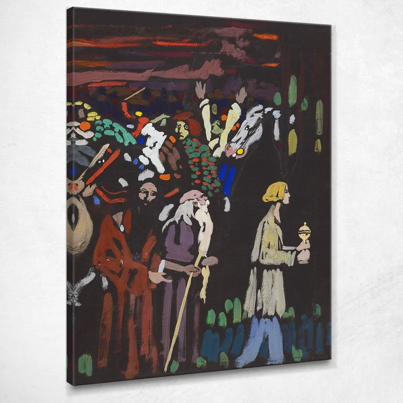 Study On Panic Wassily Kandinsky