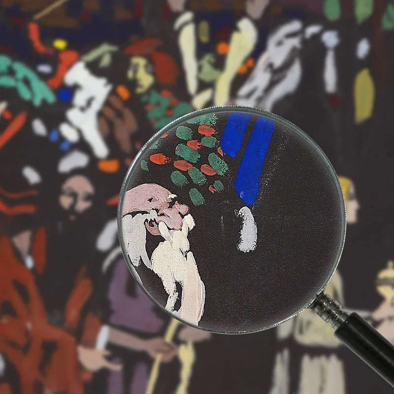 Study On Panic Wassily Kandinsky