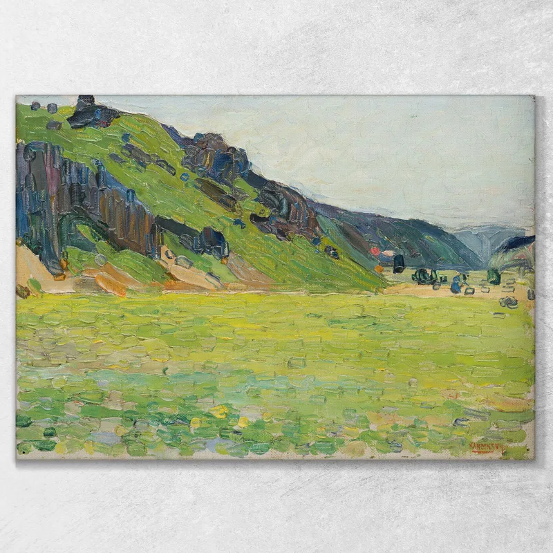 Kallmünz Light Green Mountains Wassily Kandinsky
