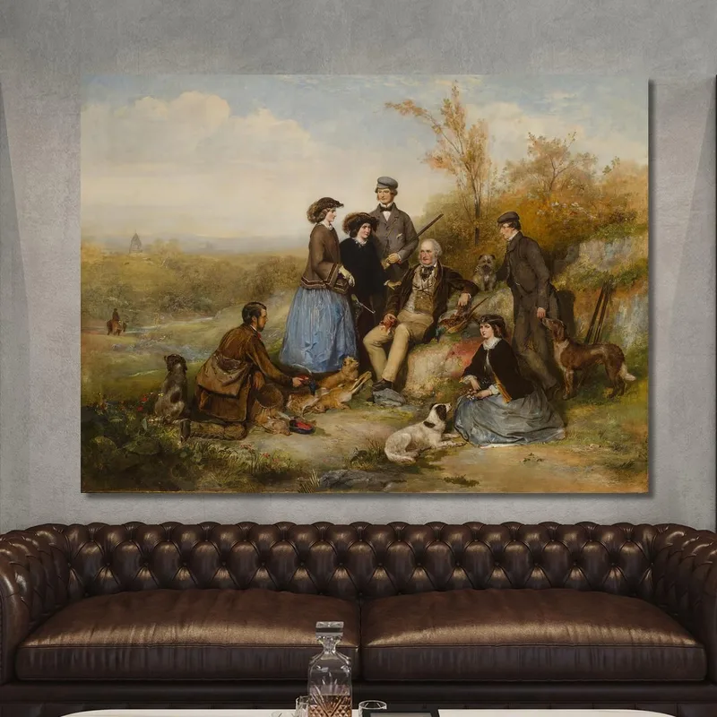 Die Jagdgesellschaft William Powell Frith