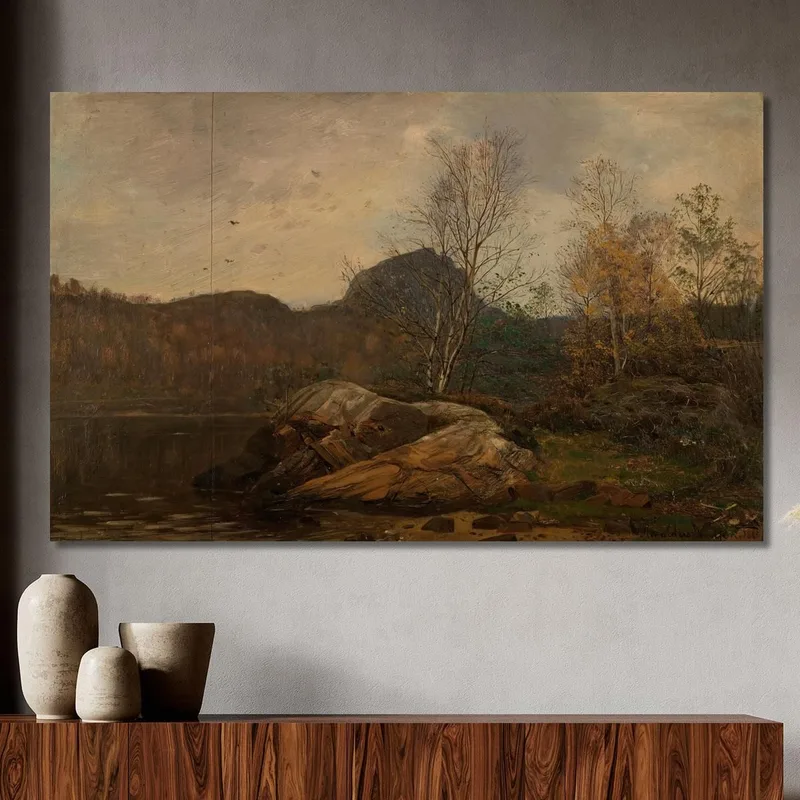 Automne. Fjord Forestier Mandal Amaldus Nielsen