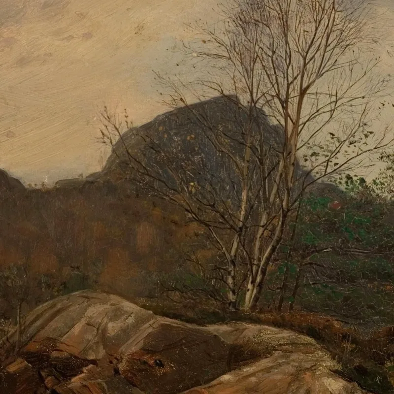 Automne. Fjord Forestier Mandal Amaldus Nielsen