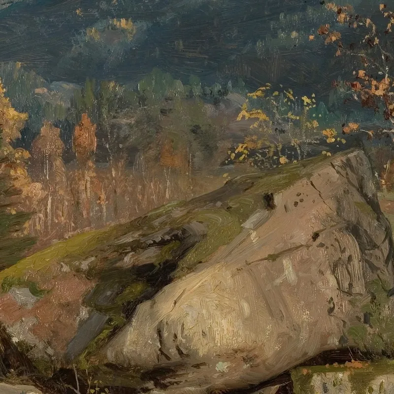 Día De Otoño. Bjelland Mandal 2 Amaldus Nielsen