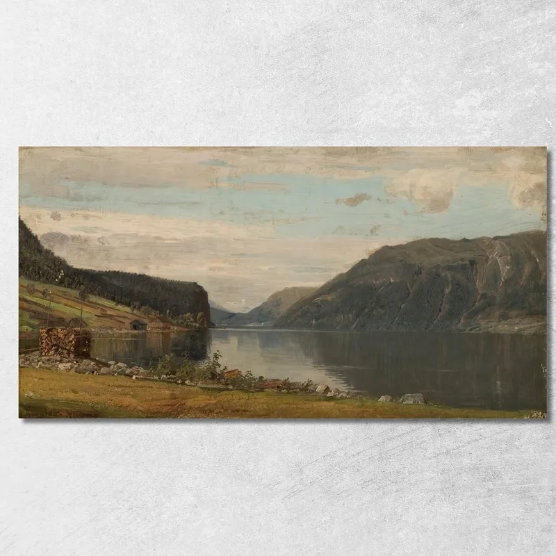 Kirkhorn. Hornindalsvann Amaldus Nielsen