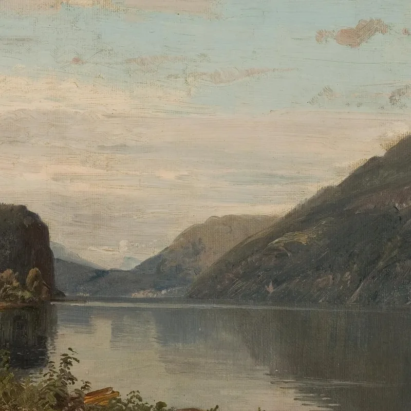 Kirkhorn. Hornindalsvann Amaldus Nielsen