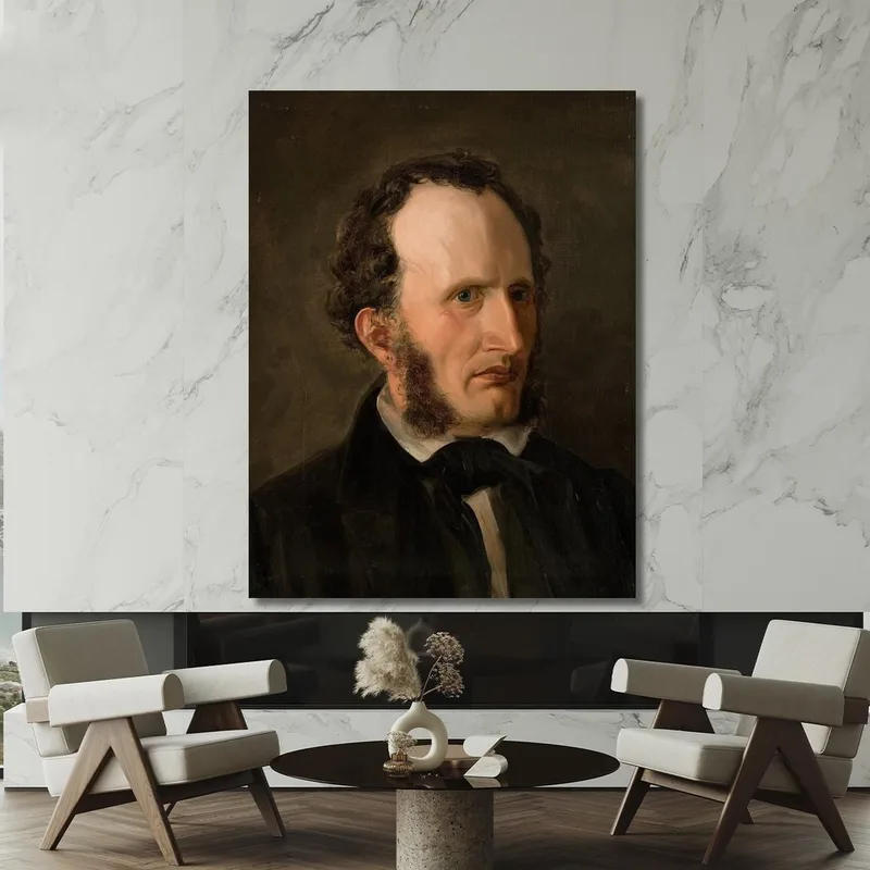 Portrait Du Frère De L'Artiste Harald Amaldus Nielsen