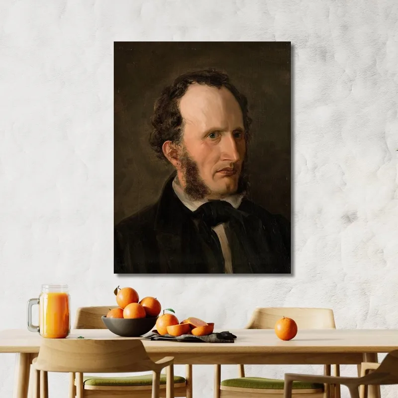 Portrait Du Frère De L'Artiste Harald Amaldus Nielsen