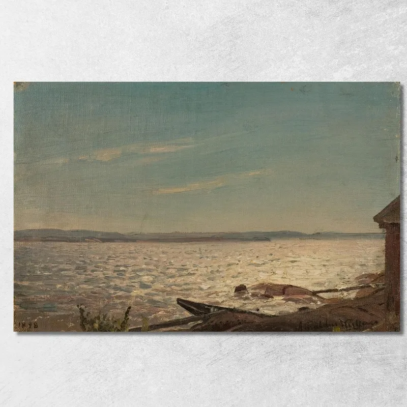 Sonnenschein Auf Den Hvaler-Inseln Amaldus Nielsen