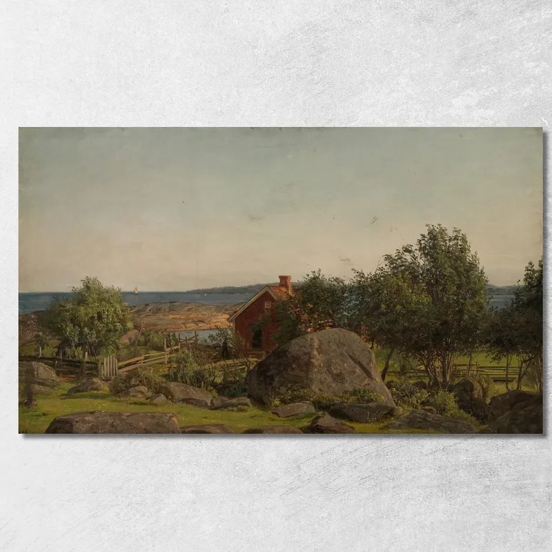 Sommerabend Im Schärengarten Amaldus Nielsen