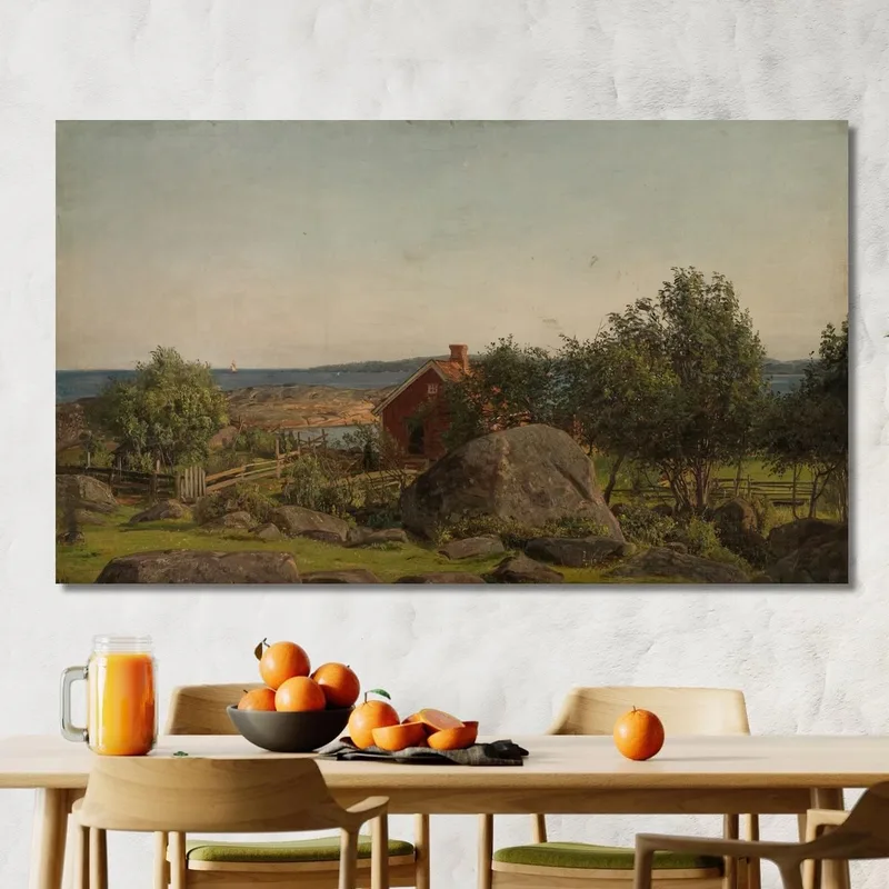 Sommerabend Im Schärengarten Amaldus Nielsen