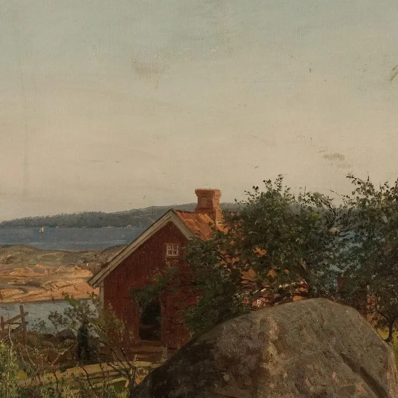 Sommerabend Im Schärengarten Amaldus Nielsen
