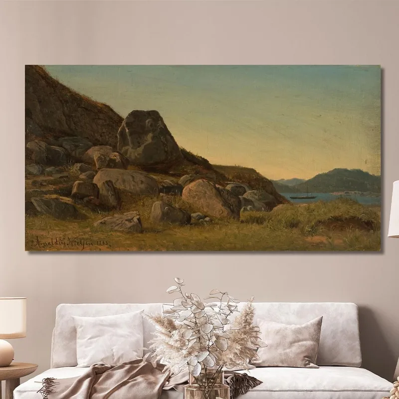 Landschaft In Sørlandet Amaldus Nielsen