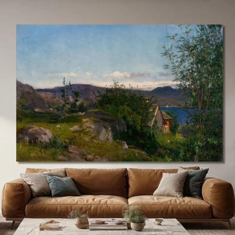 At Gjermundshavn Hardanger Amaldus Nielsen