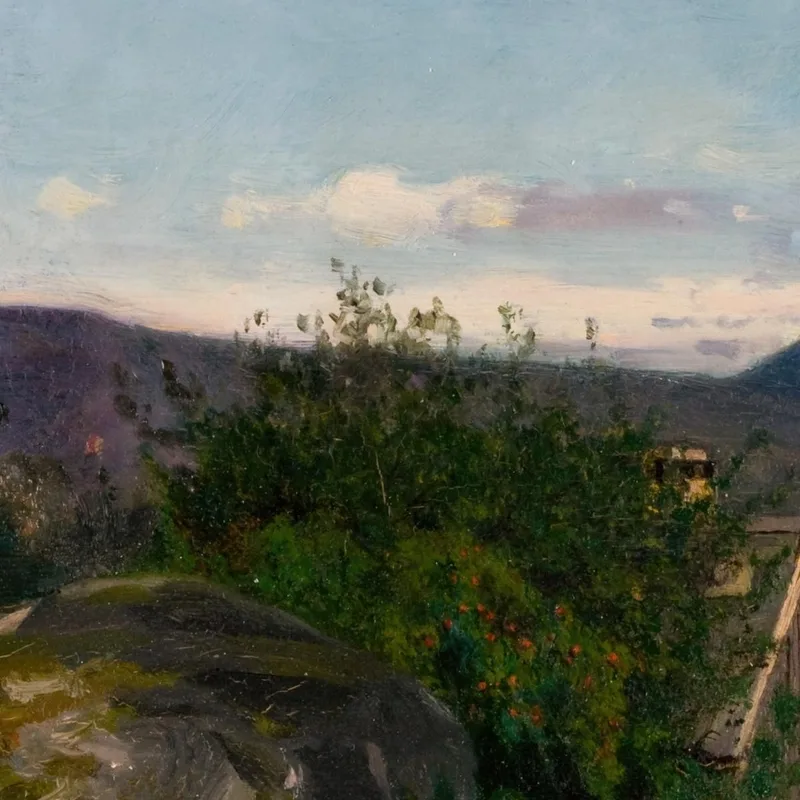 At Gjermundshavn Hardanger Amaldus Nielsen