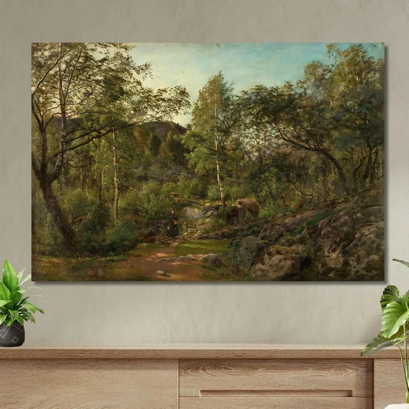 Bosque De Ulvegildeskogen En Mandal Amaldus Nielsen