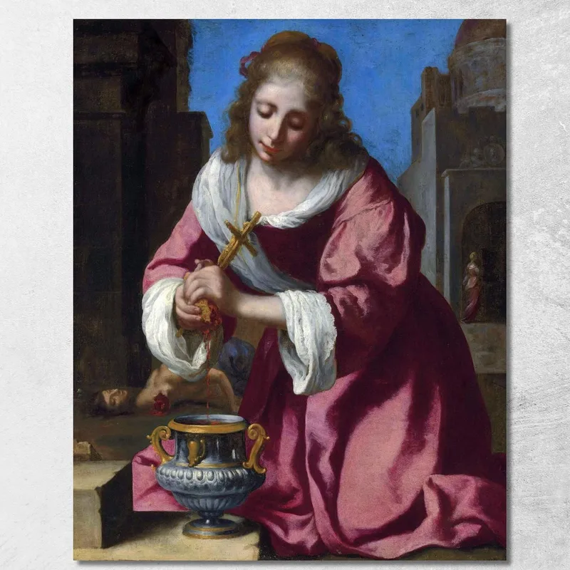 Heiliger Praxedis Jan Vermeer