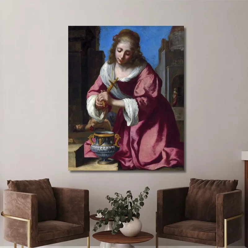 Heiliger Praxedis Jan Vermeer