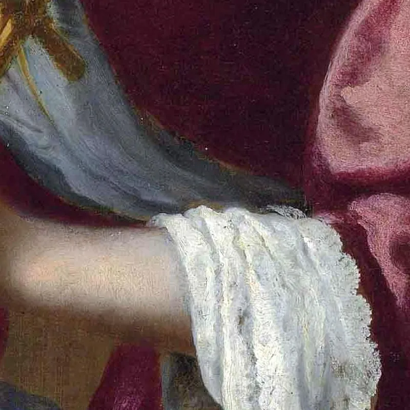 Heiliger Praxedis Jan Vermeer